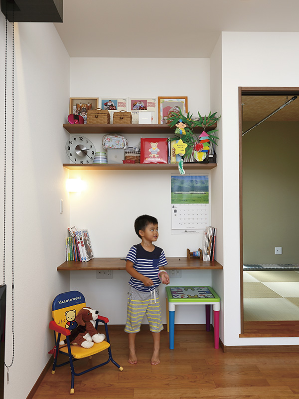 写真：スタディコーナー