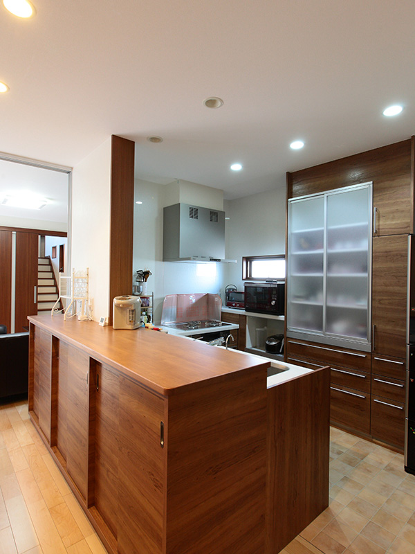 写真：キッチンカウンター