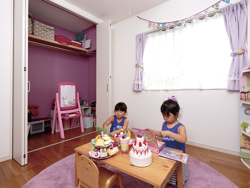 写真：子供部屋