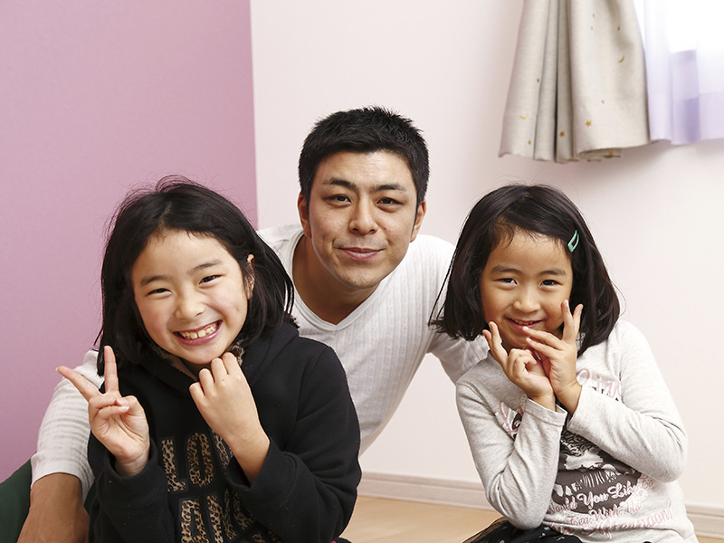 写真：施主様ご家族