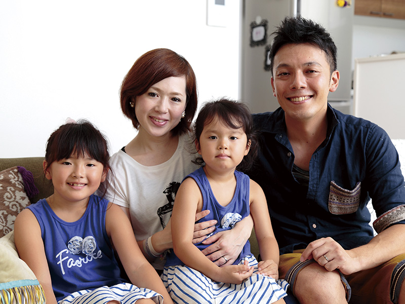 写真：施主様ご一家