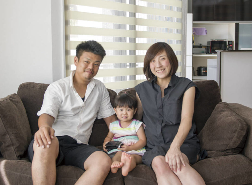 写真：施主様ご家族