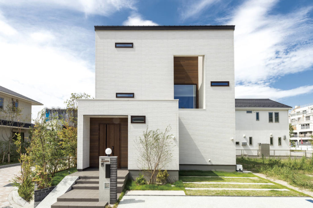 写真：機能美を考えた素材の住まい