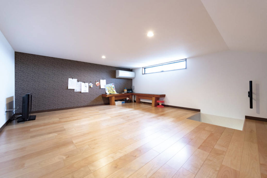 写真：隠れ家のような楽しさのあるロフト